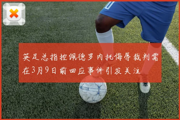 英足总指控佩德罗内托侮辱裁判需在3月9日前回应事件引发关注